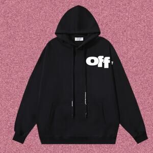 Off-White Black Men's Hoodie